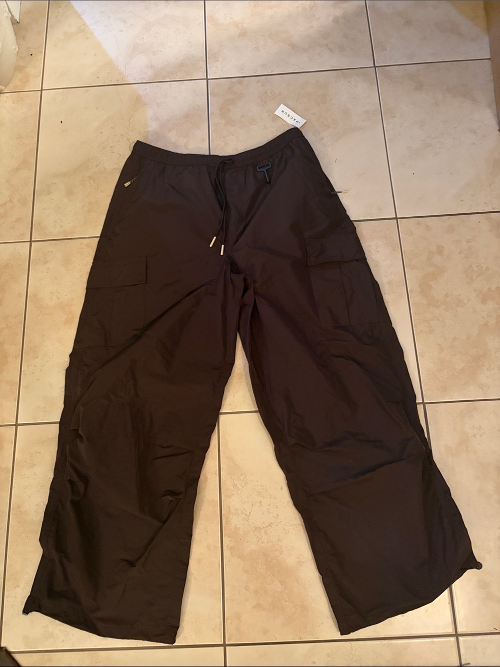 Men's Brown Cargo Pants — Lightweight Utility Trousers